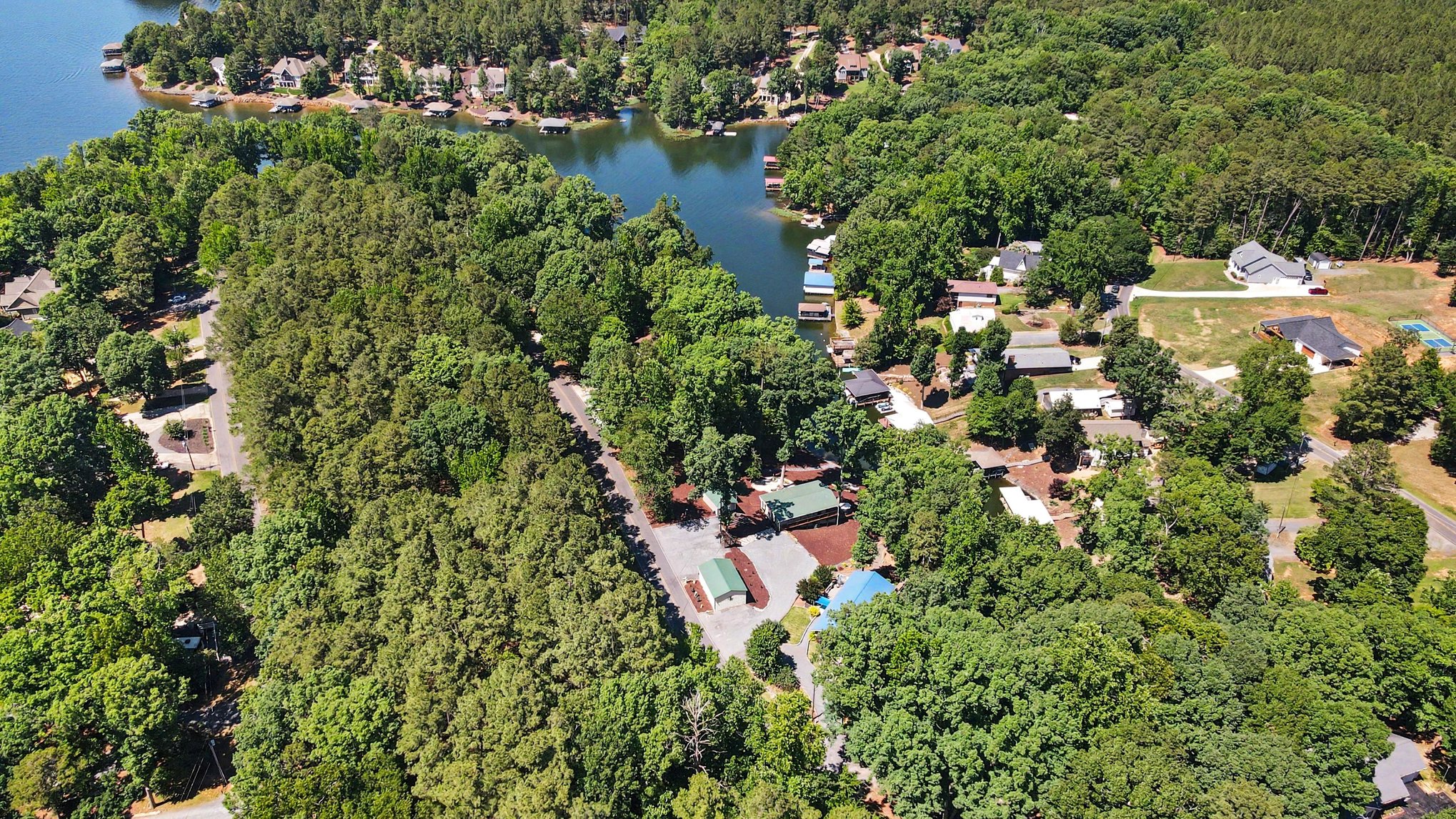 Lake and shoreline support image